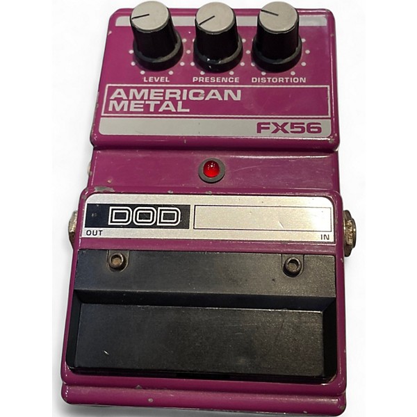 Used DOD FX56 American Metal Effect Pedal
