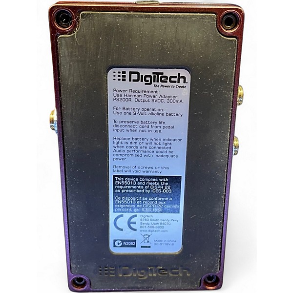 Used DigiTech Bass Driver Effect Pedal