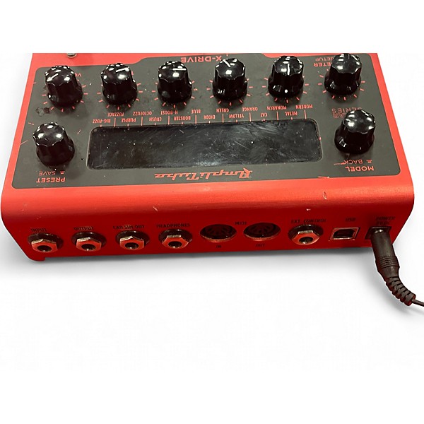 Used Amplitube x-drive Effect Processor