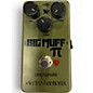 Used Electro-Harmonix Green Russian Big Muff Pi Fuzz Effect Pedal
