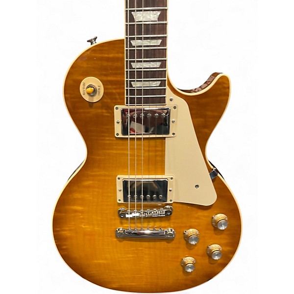 Used 2024 Gibson Les Paul Standard 60s AAA Honey Lemon Burst Solid Body Electric Guitar
