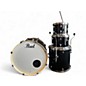Used Pearl 4 Piece Export Black Drum Kit thumbnail