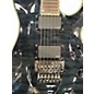 Used ESP LTD MH1000 Deluxe Black Solid Body Electric Guitar