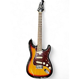 Used Sawtooth S Type 3 Color Sunburst Solid Body Electric Guitar