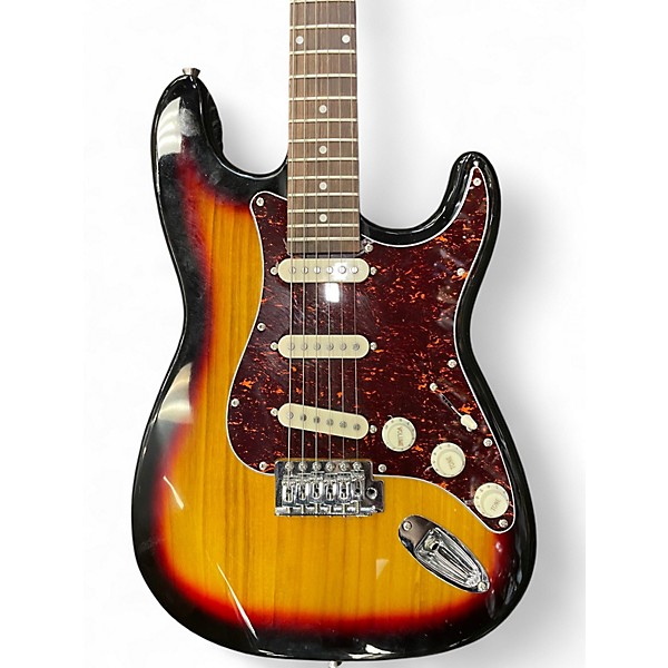 Used Sawtooth S Type 3 Color Sunburst Solid Body Electric Guitar