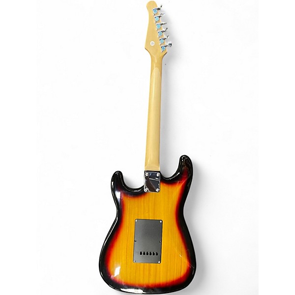 Used Sawtooth S Type 3 Color Sunburst Solid Body Electric Guitar