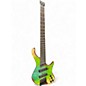 Used Ibanez ehb1505ms Green Electric Bass Guitar thumbnail