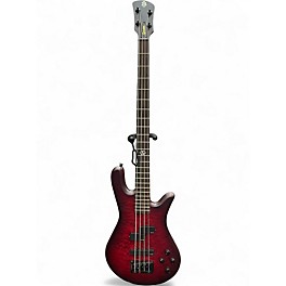 Used Spector NS PULSE 4 Black Cherry Electric Bass Guitar