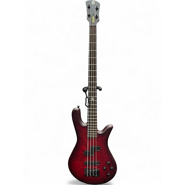 Used Spector NS PULSE 4 Black Cherry Electric Bass Guitar