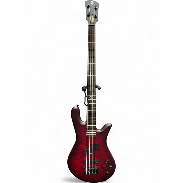 Used Spector NS PULSE 4 Black Cherry Electric Bass Guitar
