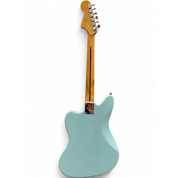 Used Squier Classic Vibe Jaguar Daphne Blue Solid Body Electric Guitar