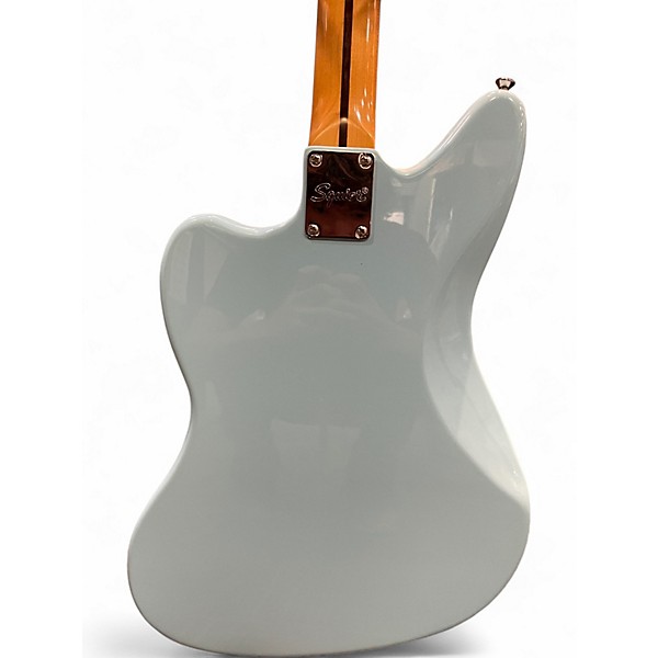 Used Squier Classic Vibe Jaguar Daphne Blue Solid Body Electric Guitar