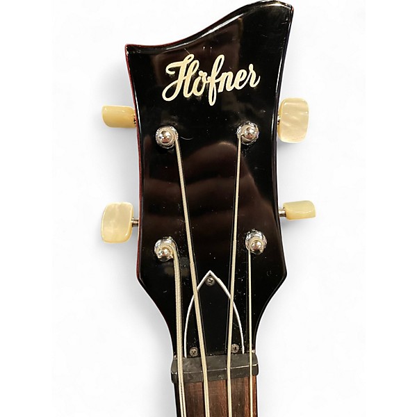 Used Hofner Ignition Club RED Electric Bass Guitar