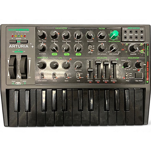 Used Arturia Microbrute Analog Synthesizer
