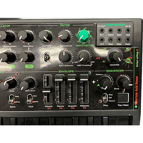Used Arturia Microbrute Analog Synthesizer