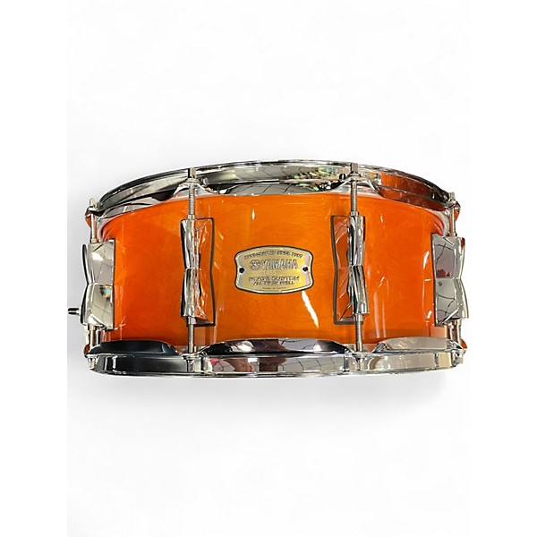 Used Yamaha 2 Piece Stage Custom Trans Orange Drum Kit