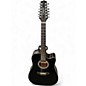 Used Takamine GD30CE-12 Black 12 String Acoustic Electric Guitar thumbnail