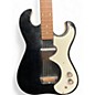 Vintage 1963 Silvertone VINTAGE 1963 W/AMP CASE Black and White Solid Body Electric Guitar