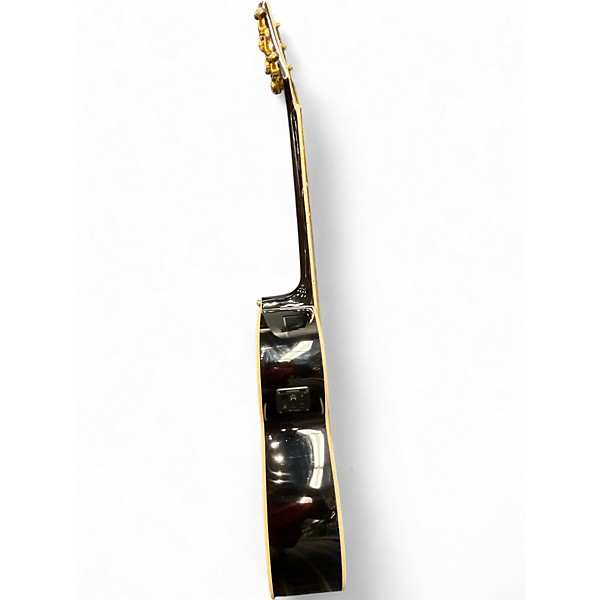 Used Epiphone J200EC STUDIO EBONY BURST Acoustic Electric Guitar