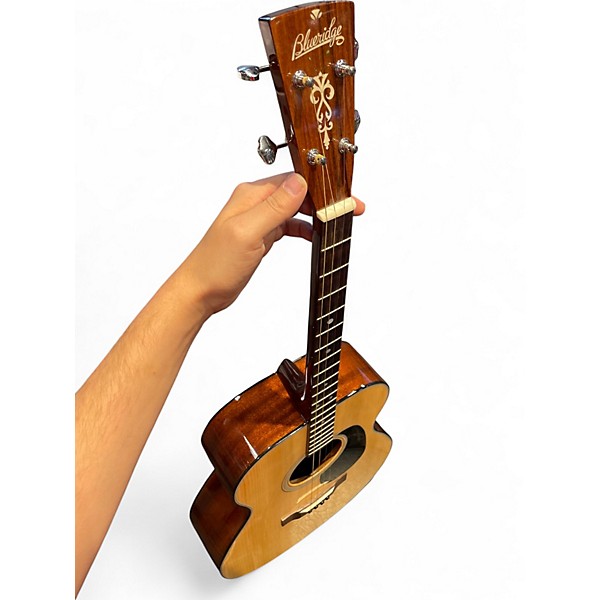 Used Blueridge BR40T Natural Acoustic Guitar