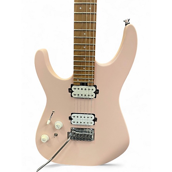 Used Charvel PRO MOD DK24 HH 2PT CM Shell Pink Electric Guitar