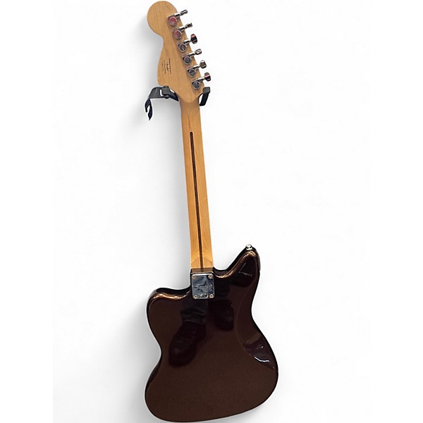 Used Squier Jaguar Mystic Metallic Brown Solid Body Electric Guitar