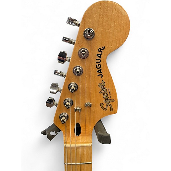 Used Squier Jaguar Mystic Metallic Brown Solid Body Electric Guitar