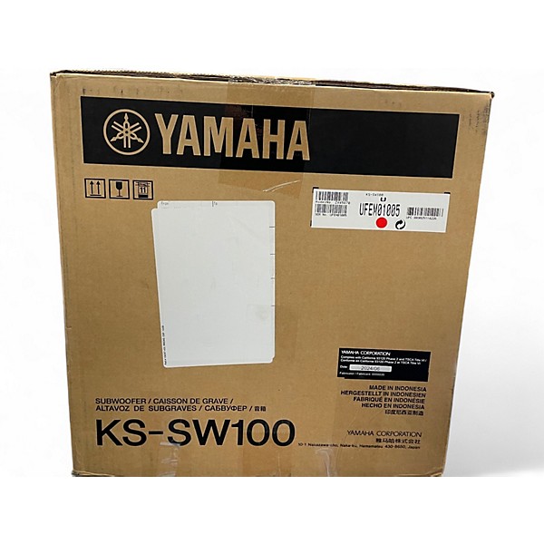Used Yamaha KSSW100 Powered Subwoofer