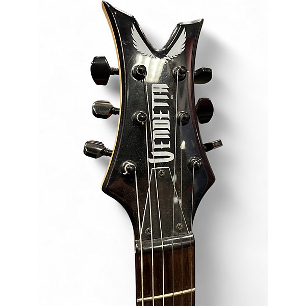 Used Dean Vendetta Natural Solid Body Electric Guitar