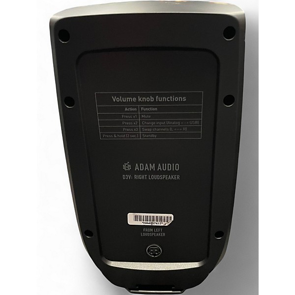 Used ADAM Audio D3V Pair Powered Monitor