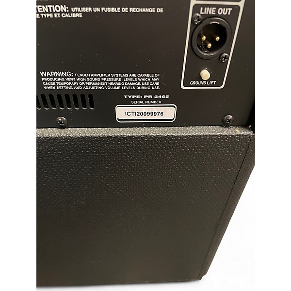 Used Fender Rumble 100 1x15 100W Bass Combo Amp
