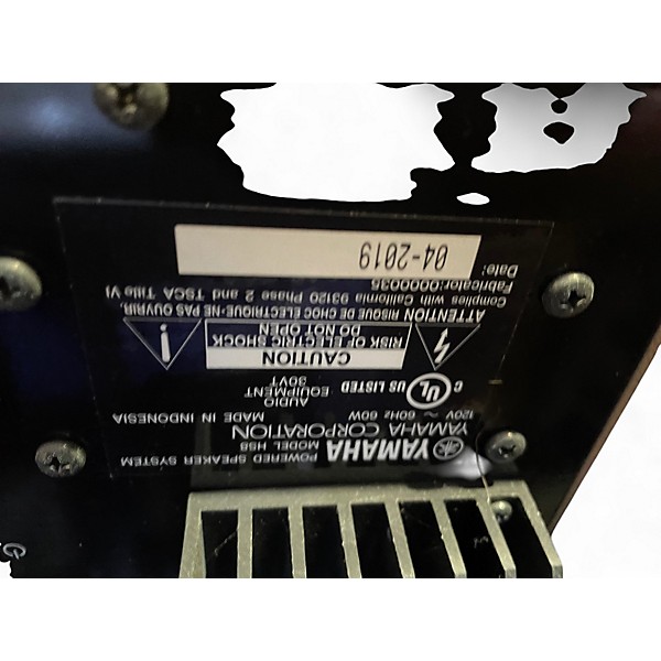 Used Yamaha HS8 Pair Powered Monitor