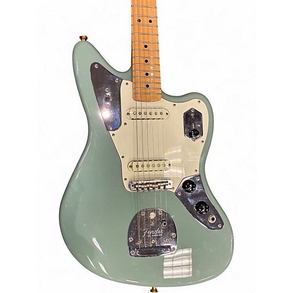Used Fender American Professional Jaguar slate gray Solid Body Electric Guitar