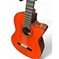 Used Washburn C5CE Amber Classical Acoustic Electric Guitar