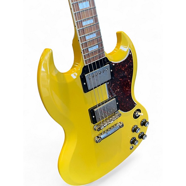 Used 2025 Gibson 2025 SG Standard 1961 Custom Color TV Yellow Solid Body Electric Guitar