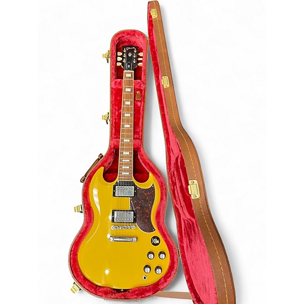 Used 2025 Gibson 2025 SG Standard 1961 Custom Color TV Yellow Solid Body Electric Guitar