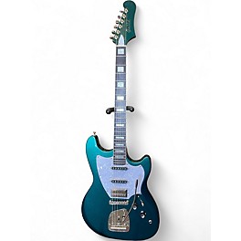 Used 2023 Guild Surfliner Deluxe with upgrades Metallic Ferngully Green Solid Body Electric Guitar