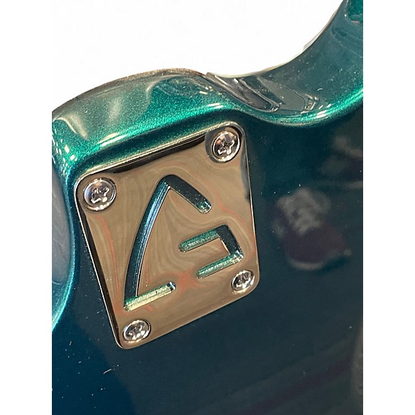 Used 2023 Guild Surfliner Deluxe with upgrades Metallic Ferngully Green Solid Body Electric Guitar
