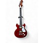 Used Harmony COMET Trans Red Solid Body Electric Guitar thumbnail