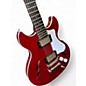 Used Harmony COMET Trans Red Solid Body Electric Guitar