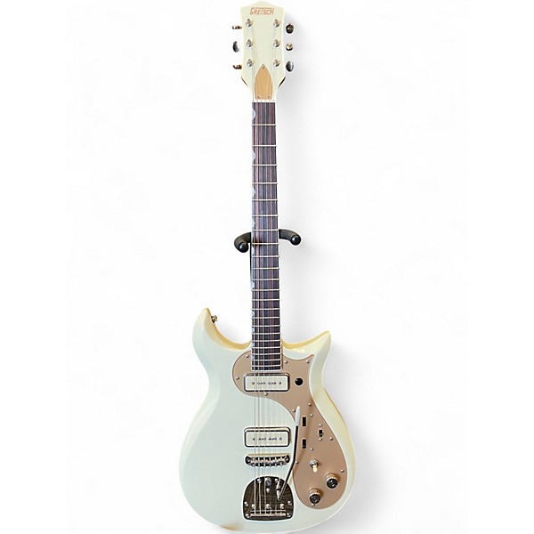 Used Gretsch Guitars ELECTROMATIC JACK ANTONOFF SIGNATURE CVT DOUBLE CUT Vintage White Solid Body Electric Guitar