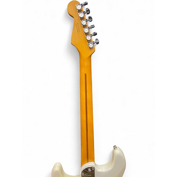 Used Fender American Ultra Stratocaster WHITE PEARL Solid Body Electric Guitar