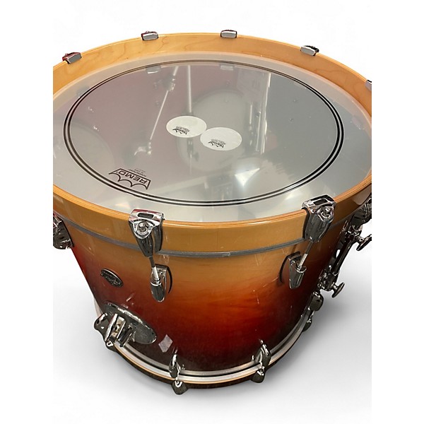 Used Gretsch Drums 5 Piece Renown Gloss Tobacco Fade Drum Kit
