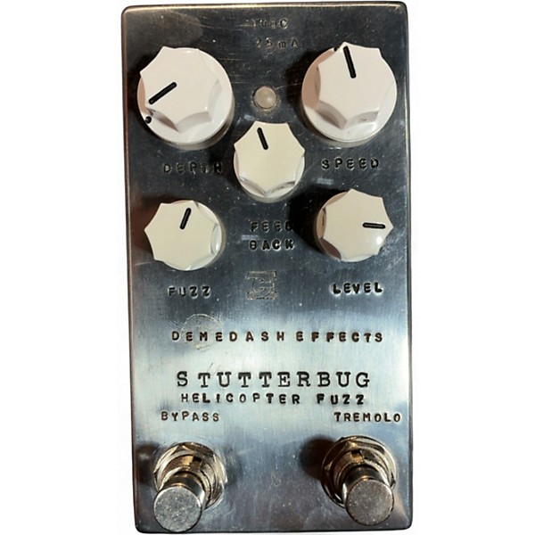 Used Demedash Effects Stutterbug Helicopter Fuzz Effect Pedal