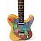 Used Fender Jimmy Page Dragon Art Telecaster Natural Solid Body Electric Guitar