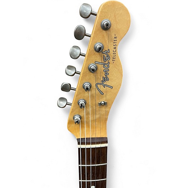 Used Fender Jimmy Page Dragon Art Telecaster Natural Solid Body Electric Guitar