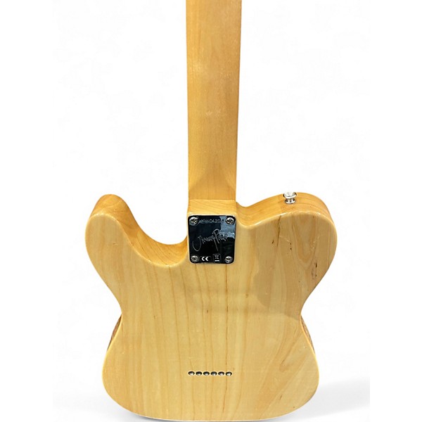 Used Fender Jimmy Page Dragon Art Telecaster Natural Solid Body Electric Guitar