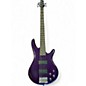 Used Ibanez GSR205 5 String Purple Electric Bass Guitar thumbnail