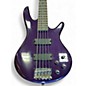 Used Ibanez GSR205 5 String Purple Electric Bass Guitar