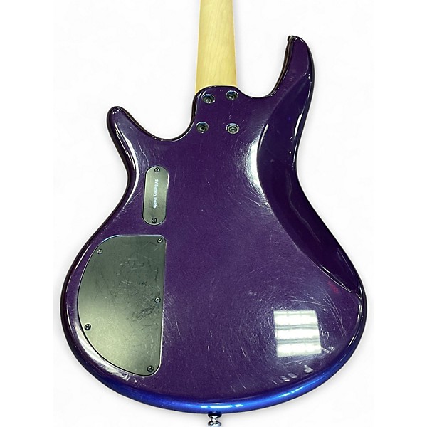 Used Ibanez GSR205 5 String Purple Electric Bass Guitar